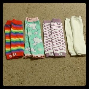Baby Leggings 4-pair Set